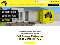 Self Storage Melbourne | Storage Units In Melbourne