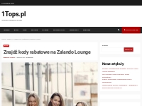 Znajdz kody rabatowe na Zalando Lounge - 1Tops.pl