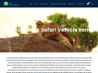 Safari vehicle rental, car hire Kenya, Nairobi airport transfer