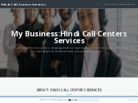 Hindi Call Centers Services - My Business:Hindi Call Centers Services