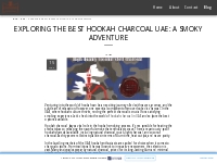Exploring the Best Hookah Charcoal UAE: A Smoky Adventure - Zanobia To