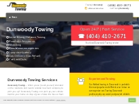 Dunwoody Towing | Call (404) 410-2671 | 24 hours towing Emergency Dunw