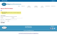 iMaxWebSolutions.com -- Sign up for iMax Web Solutions!