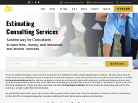 Estimating Consulting Services - Accurate Estimates