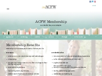 Membership - ACFW