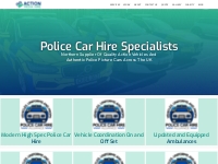 Action Media Hire | Action Vehicle   Police Car Hire
