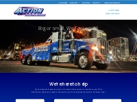 Action Towing | WELCOME TO ACTION TOWING   ROAD SERVICE