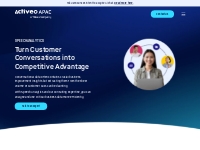 Speech Analytics | Activeo APAC