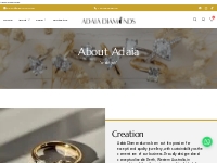 About Adaia Diamonds - Lab grown diamond jewellery specialist