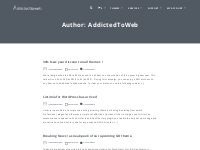 AddictedToWeb, Author at AddictedToWeb