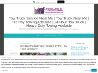 All About the Services Provided by the Tow Truck Company   Tow Truck S
