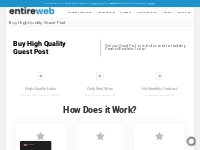 Buy High Quality Guest Post   Entireweb Admarket
