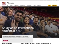 International student | Admission | ASU