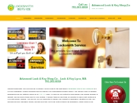 Advanced Lock & Key Shop,Co | Lock & Key Lynn, MA | 781-203-8059