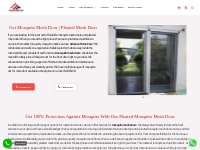 Mosquito Mesh Door | Pleated Mesh Door | Mosquito Net For Door