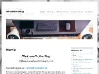 Affordable Blog   Web Design Company Opened For Business Dec 1, 1996