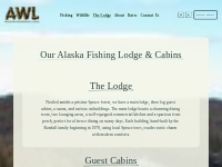Southeast Alaska Fishing Lodges - Alaska Log Cabin Rentals | Afognak W