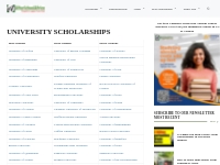 Apply for 2024 University Scholarships to Study Abroad