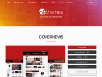 CoverNews - A clean and elegant free blog/magazine WordPress theme