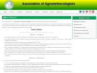 Aims & Objective | Association of Agrometeorologists