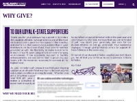   	Why Give? - Ahearn Fund- K-State Athletics