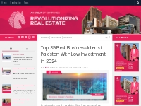 Top 33 Best Business Ideas in Pakistan With Low Investment in 2024 | A
