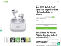        Airox 300 AirPods Pro Price in Pakistan - Unbeatable Value    A