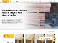     Reclaimed Lumber, Barnwood For Sale, Recycled Wood - Alderfer Lumb