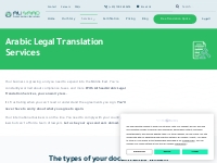 Arabic Legal Translation Services - Ali Saad Arabic Translation Servic