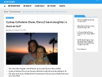 Cydney Cathalene Chase, Chevy Chase s daughter, is she married?
