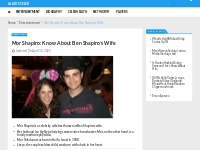 Mor Shapiro: Know About Ben Shapiro’s Wife