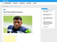 Russell Wilson Quotes: The Best 25