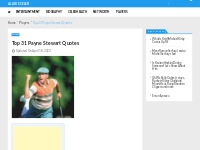 Payne Stewart Quotes: 31 of the Best
