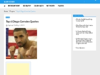 Top 6 Diego Corrales Quotes