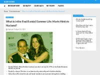What is in the Real Randall Sommer Life: Marin Hinkle s Husband?