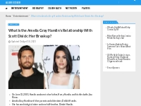 What is the Amelia Gray Hamlin s Relationship With Scott Disick
