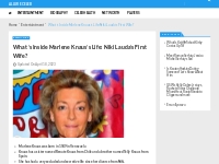 What  s Inside Marlene Knaus s Life: Niki Lauda s First Wife?