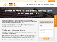 Gutter Repairs Melbourne | Alpha Roofing