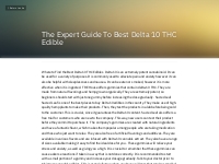 The Expert Guide To Best Delta 10 THC Edible