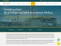 Construction and Infrastructure Insurance - ARIBL