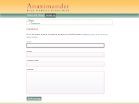 Contact us - Anaximander Directory List