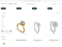           Buy Moissanite Engagement Ring For Women India- Anemoii