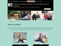Meet our Animals   Animal Training   Research International Center