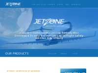 Homeopathic Jet Lag Remedy | JetZone 