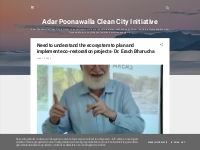 Adar Poonawalla Clean City Initiative