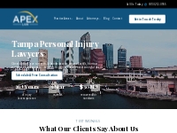Tampa Personal Injury Lawyers | Apex Law Firm