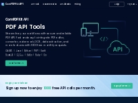 PDF API Tools, Fast and Secure APIs | ComPDFKit