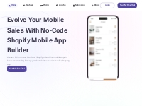        AppForStore - Shopify Mobile App Builder | Build App Without Co
