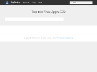 Top 100 Free Apps (CA)   AppToday