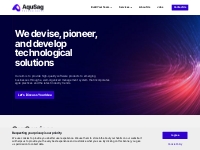 Web, Mobile Application, ERP and Software Development Company | AquSag